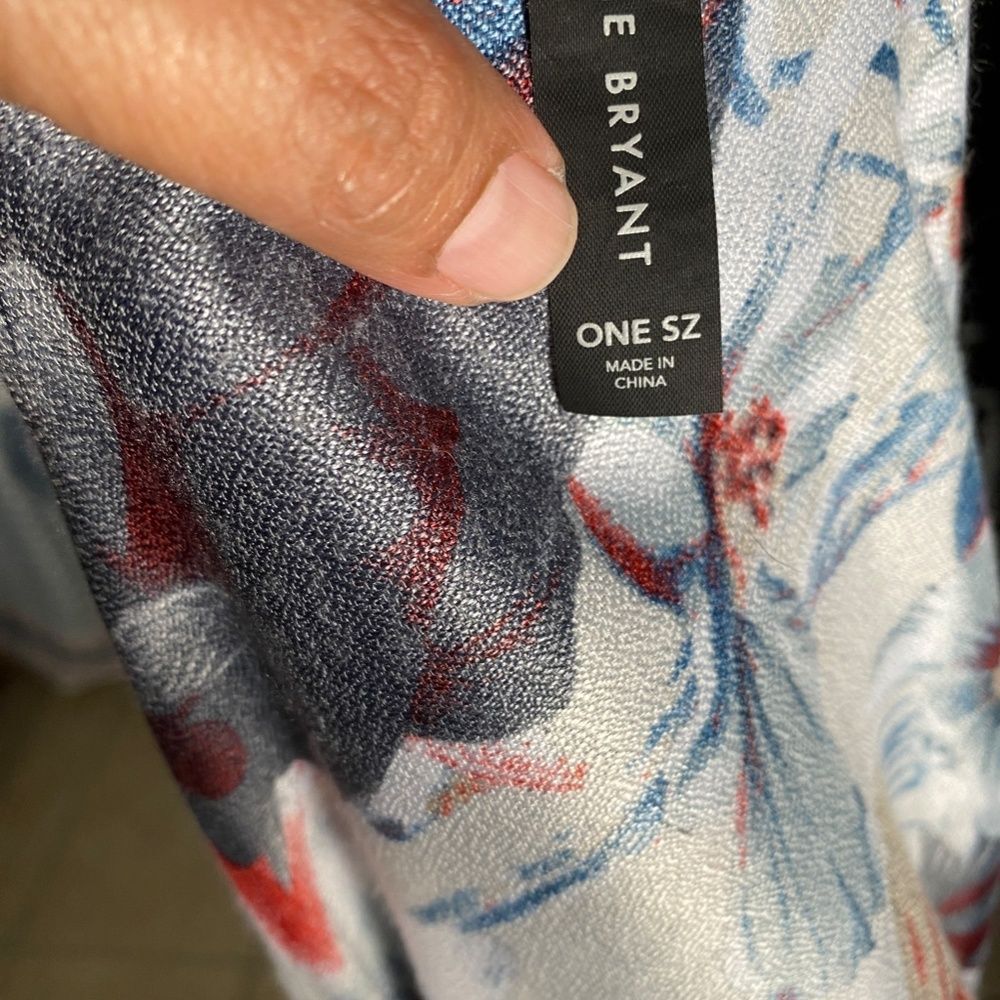 Lane Bryant Women summer Floral Pattern Cardigan, One Size - Picture 4 of 4